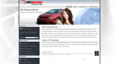 Desktop Screenshot of gpstrackingreview.com